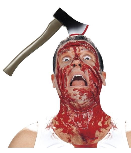 Økse i hoved