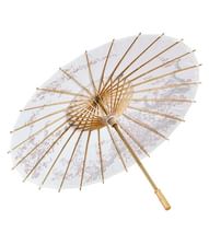 Hvid Orientalsk parasol