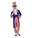 Uncle Sam - USA kostume til voksne