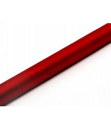 Organza Rød 0,36x9 m