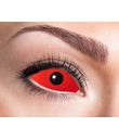 Rød Sclera linse
