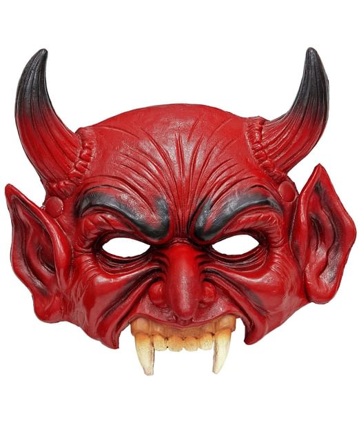 Djævle halvmaske