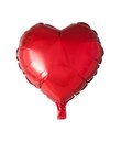 Rød folieballon, Hjerte