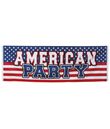 USA party banner