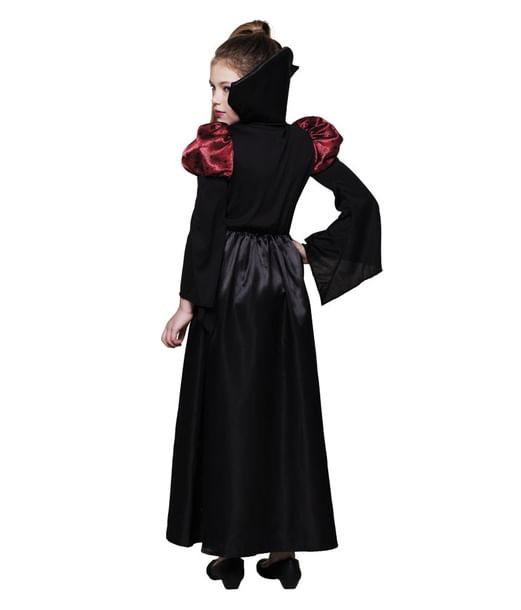 Vampyrdrottning-maskeraddräkt.