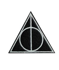Harry Potter broderet emblemer, 6 stk