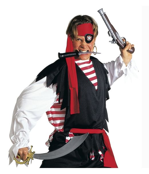 Piratsabel til kostume
