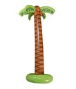 Oppustelig palme til hawaii festen.