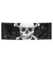 Stort pirat banner i polyester