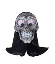 Sjov skelet maske i plastik med store øjne