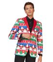 Flt juleblazer fra OppoSuits med flotte julemotiv.