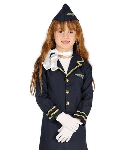 Stewardesse kostume til piger.