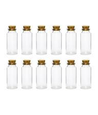 Glas med korkprop 12 stk