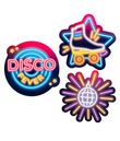 3 stk disco dekorationer i pap