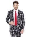 Flot Day of the Dead jakkesæt fra OppoSuits til halloween. 