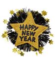 Guld Happy New Year brosch.