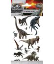 Jurassic World tatoveringsark, 12 stk