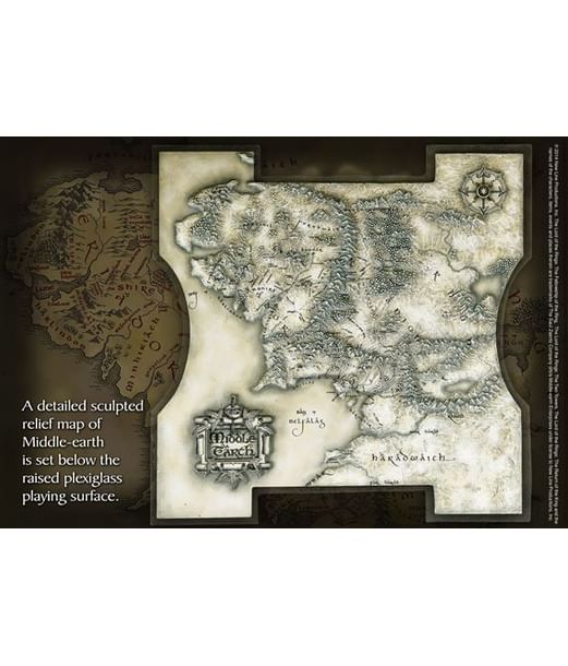 Flot flot og detaljeret Ringenes Herre skakspil.