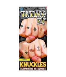 Knuckles Symbols tatoveringer