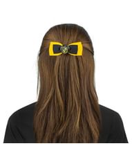 Sæt med hårklips med våbenskjold og hårelastik i Hufflepuffs farver