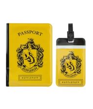 Hufflepuff bagagemærke og pascover