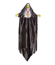 Hængende uhyggelig Nonne med blinkende røde øjne.