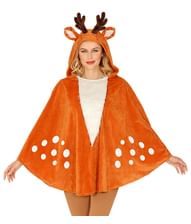 Rensdyr poncho til voksne.