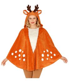 Rensdyr poncho til voksne.