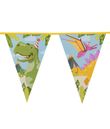Flot vimpelguirlande med Dinosaurer.