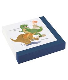 Servietter med Dinosaur motiver. 