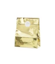 Flotte gavepose i guld 