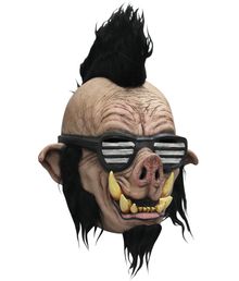 Boar punk latex Junior maske.