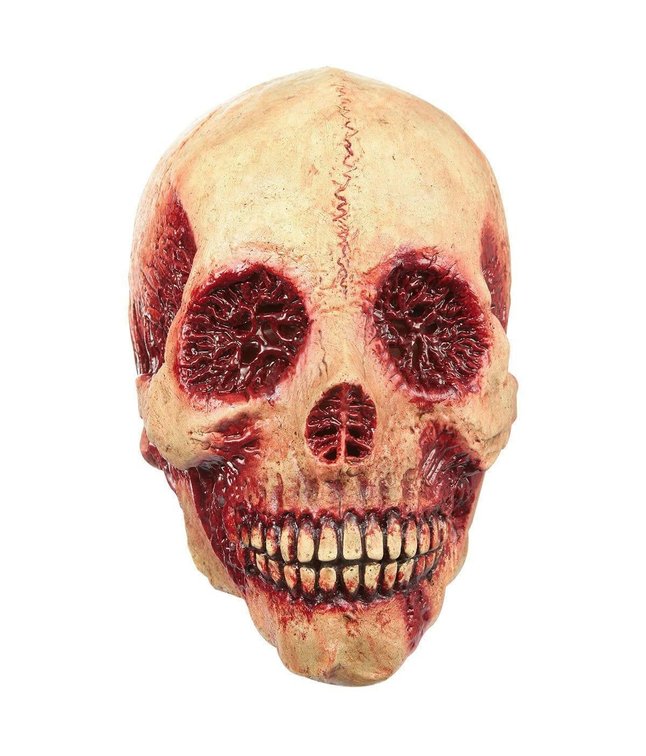 Bloody skull latex maske.