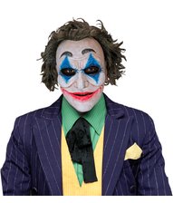 Crazy jack clown maske.