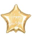Guld stjerne folieballon, Happy New Year.