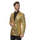 Suitmeister guld paillet jakke.