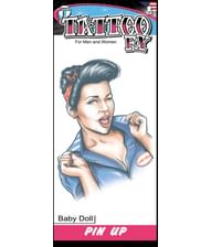 Kunstig tatovering Baby Doll.