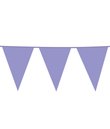 Flot lilla vimpelguirlande