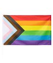 Flot LGBTQ+ flag på 90x150 cm.