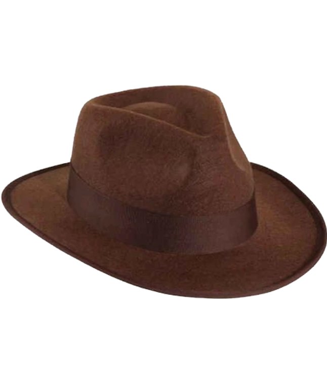 Adventure hat, brun