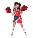 Zombie cheerleader kostume