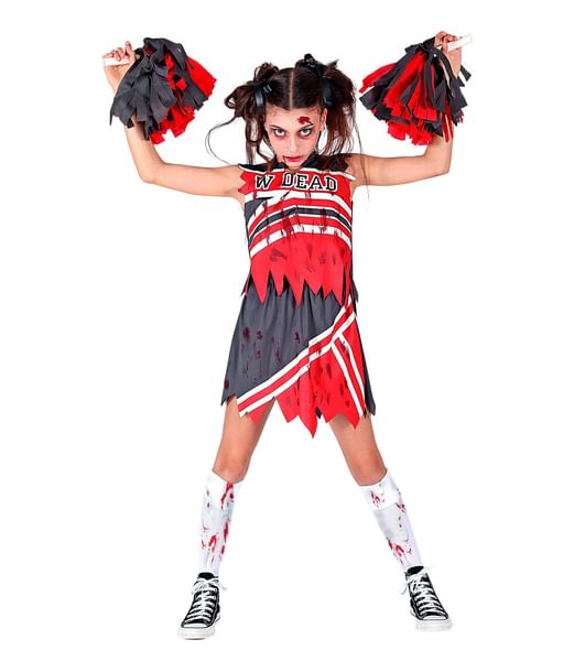 Zombie cheerleader kostume
