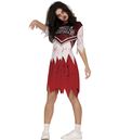 Zombie Cheerleader kostume til kvinder