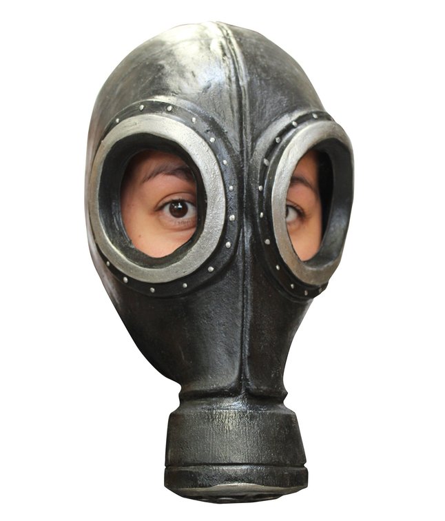 Gasmaske i latex