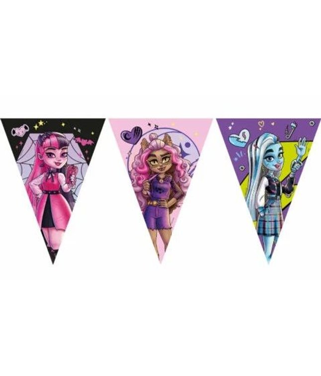 Monster High Best Students vimpelguirlande