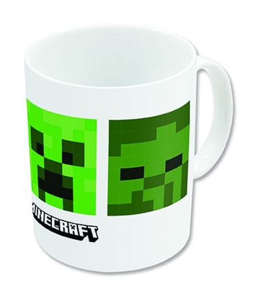 Minecraft krus i porcelæn.