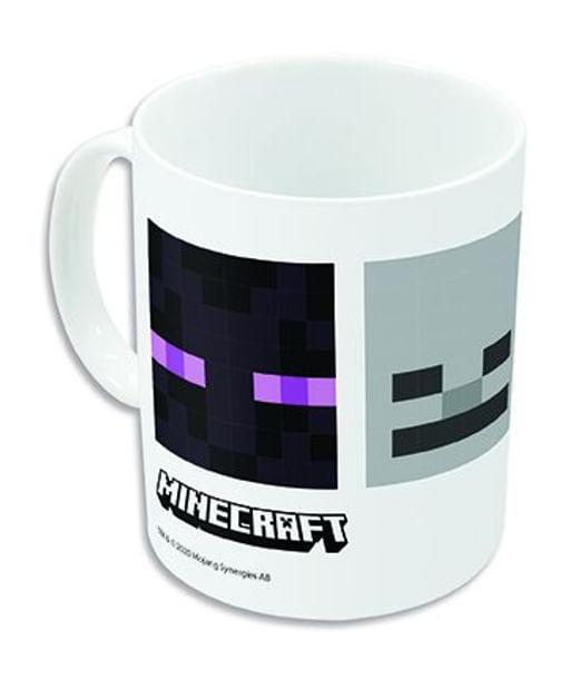 Minecraft krus i porcelæn.