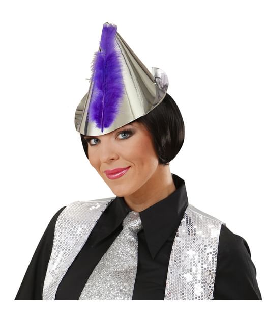 Nytårshatte metallic, 36 stk