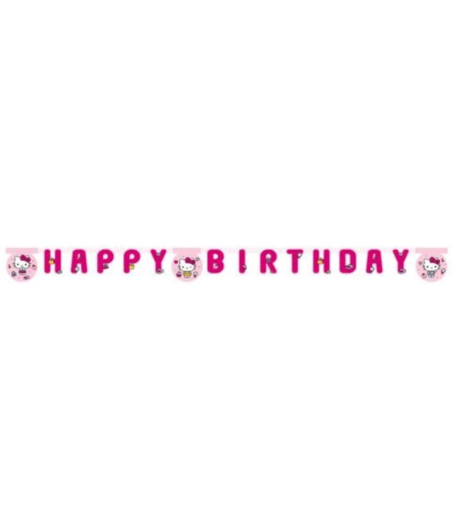 Flot Hello kitty bogstavbanner