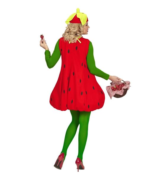 Jordbærkostume voksen OS